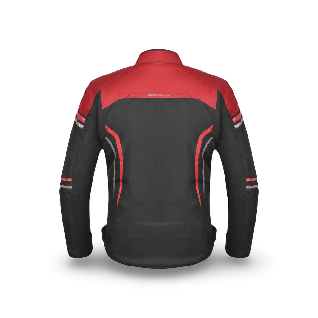 ZENITH Motorcycle Jacket Red