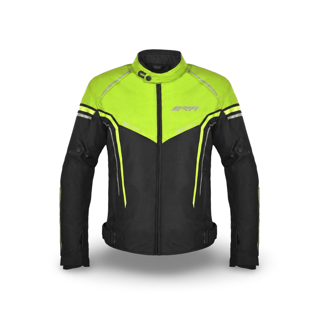 ZENITH Motorcycle Jacket Fluorescent Green
