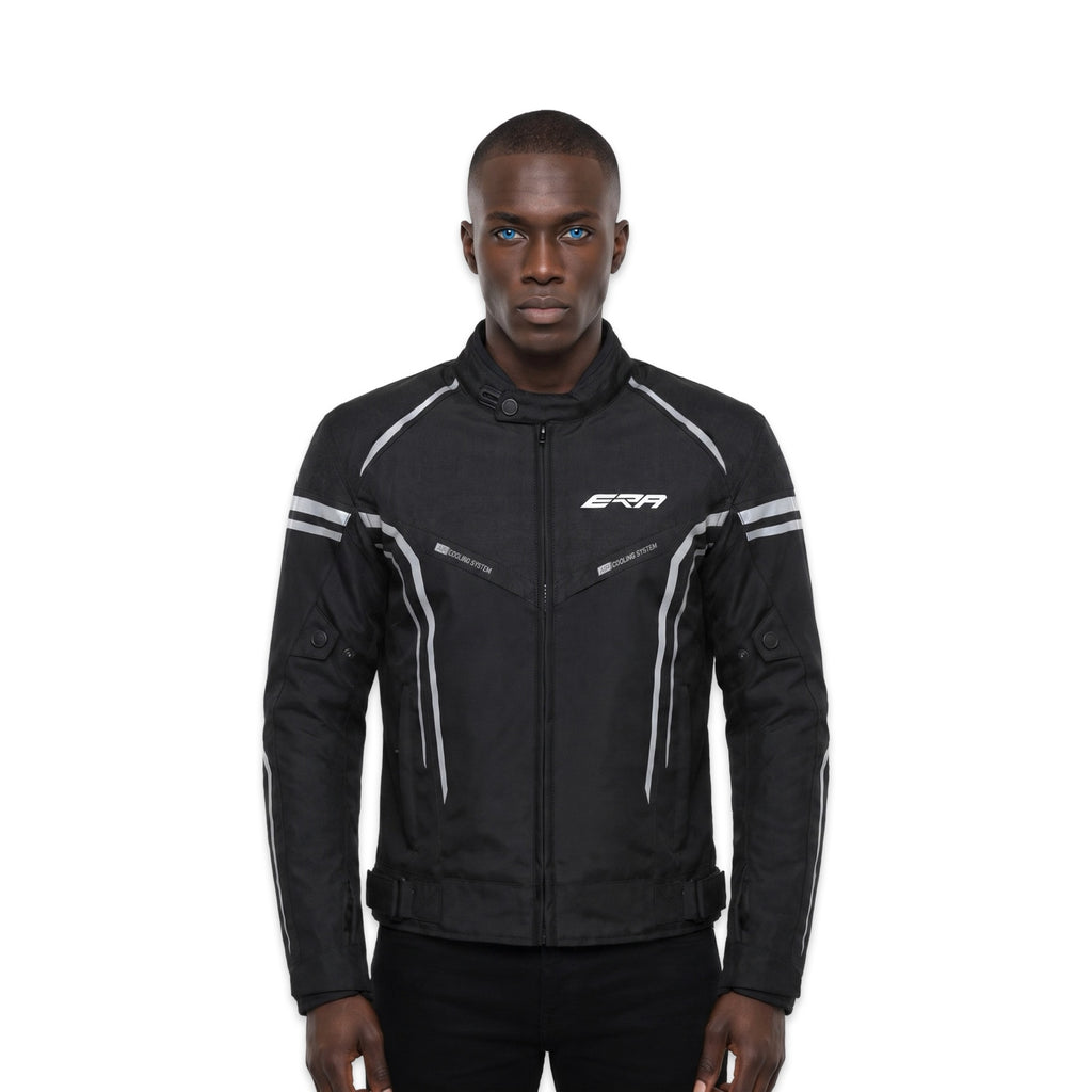 ZENITH Motorcycle Jacket Black